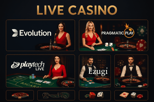 A188 Cassino Ao Vivo - 50+ Mesas HD 4K